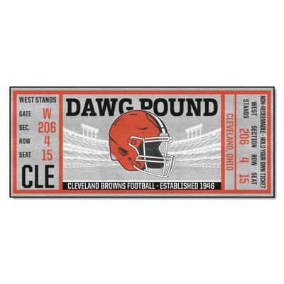 NFL - Cleveland Browns Ticket Runner