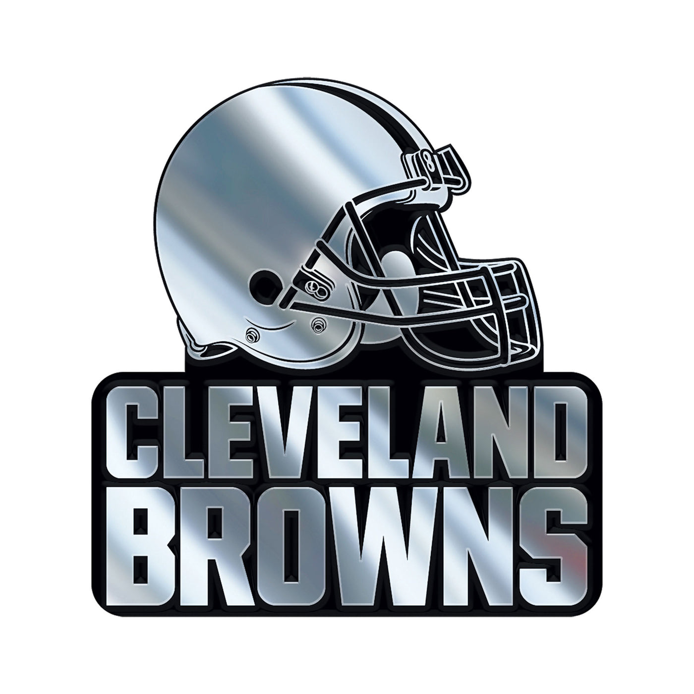 NFL - Cleveland Browns Molded Chrome Emblem
