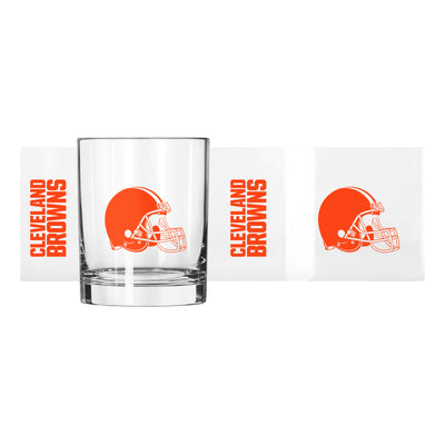 Cleveland Browns 14oz Gameday Rocks Glass