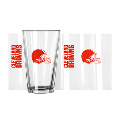 Cleveland Browns 16oz Gameday Pint Glass - Logo Brands