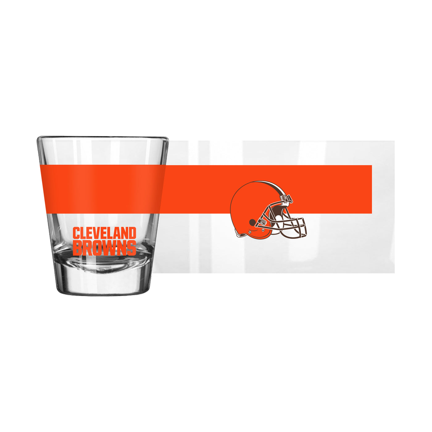Cleveland Browns 2oz Colorblock Shot Glass