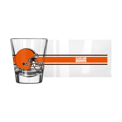 Cleveland Browns 2oz Stripe Shot Glass