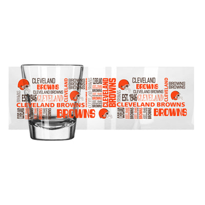 Cleveland Browns 2oz Spirit Shot Glass