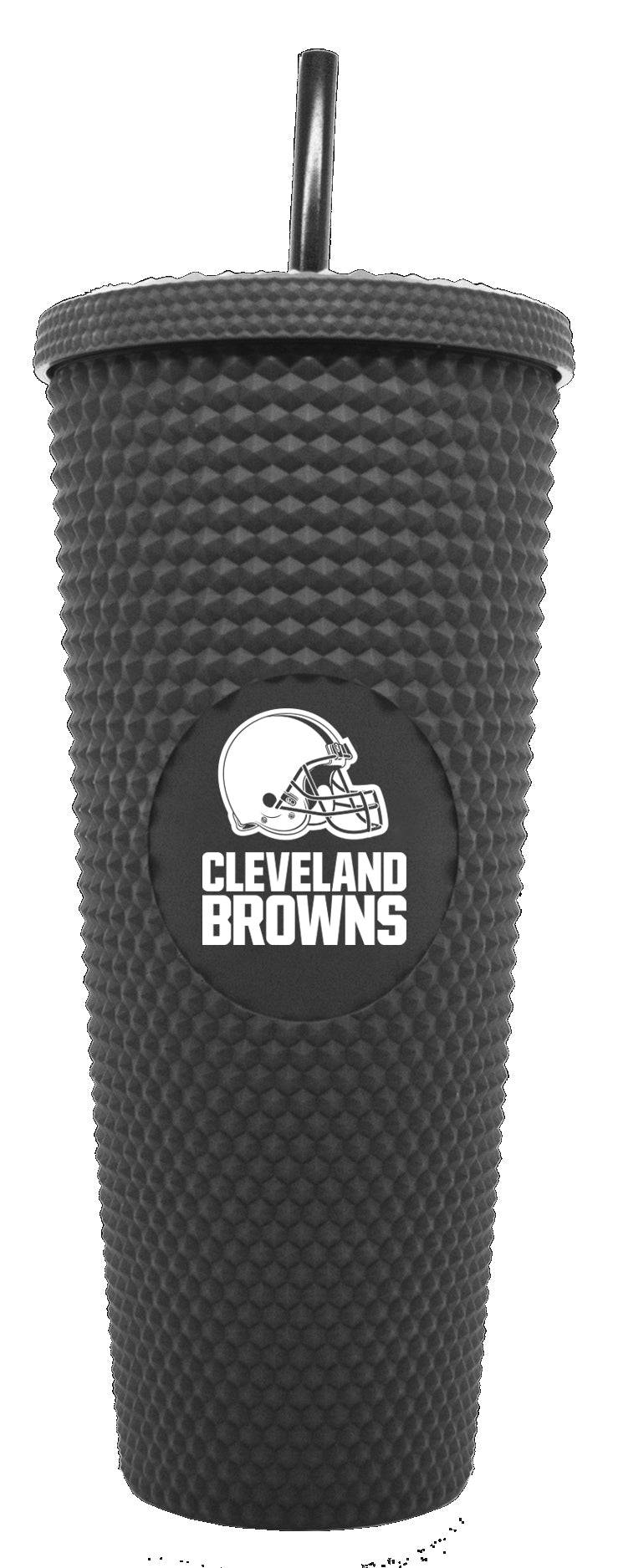 Cleveland Browns 24oz Studded Tumbler