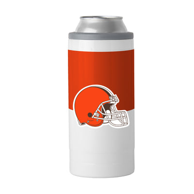 Cleveland Browns Colorblock 12oz Slim Can Coolie