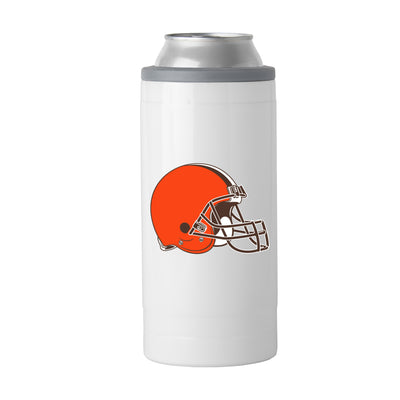 Cleveland Browns Letterman 12 oz Slim Can Coolie