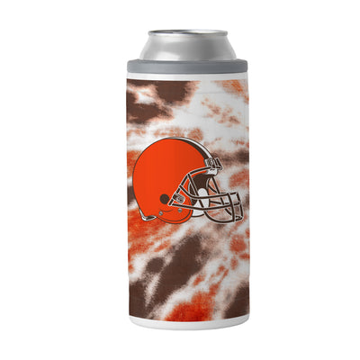 Cleveland Browns 12oz Tie Dye Slim Can Coolie