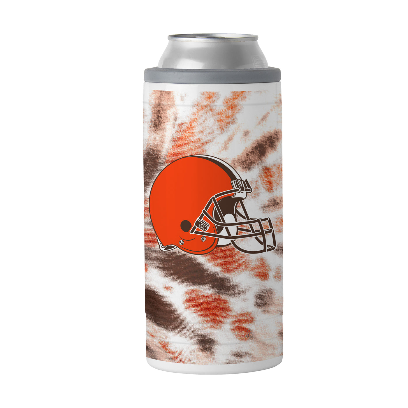 Cleveland Browns 12oz Tie Dye Slim Can Coolie