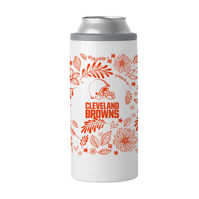 Cleveland Browns 12oz Botanical Slim Can Coolie