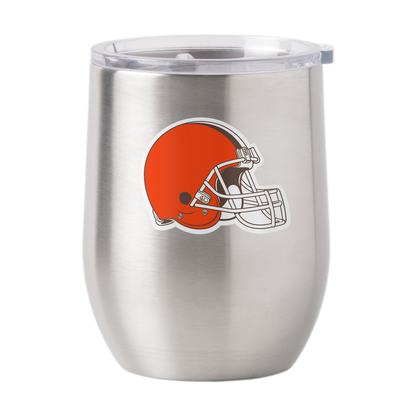 Cleveland Browns Silver 16oz Gameday Stainless Curved Beverage