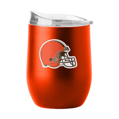 Cleveland Browns 16oz Flipside Powder Coat Curved Beverage