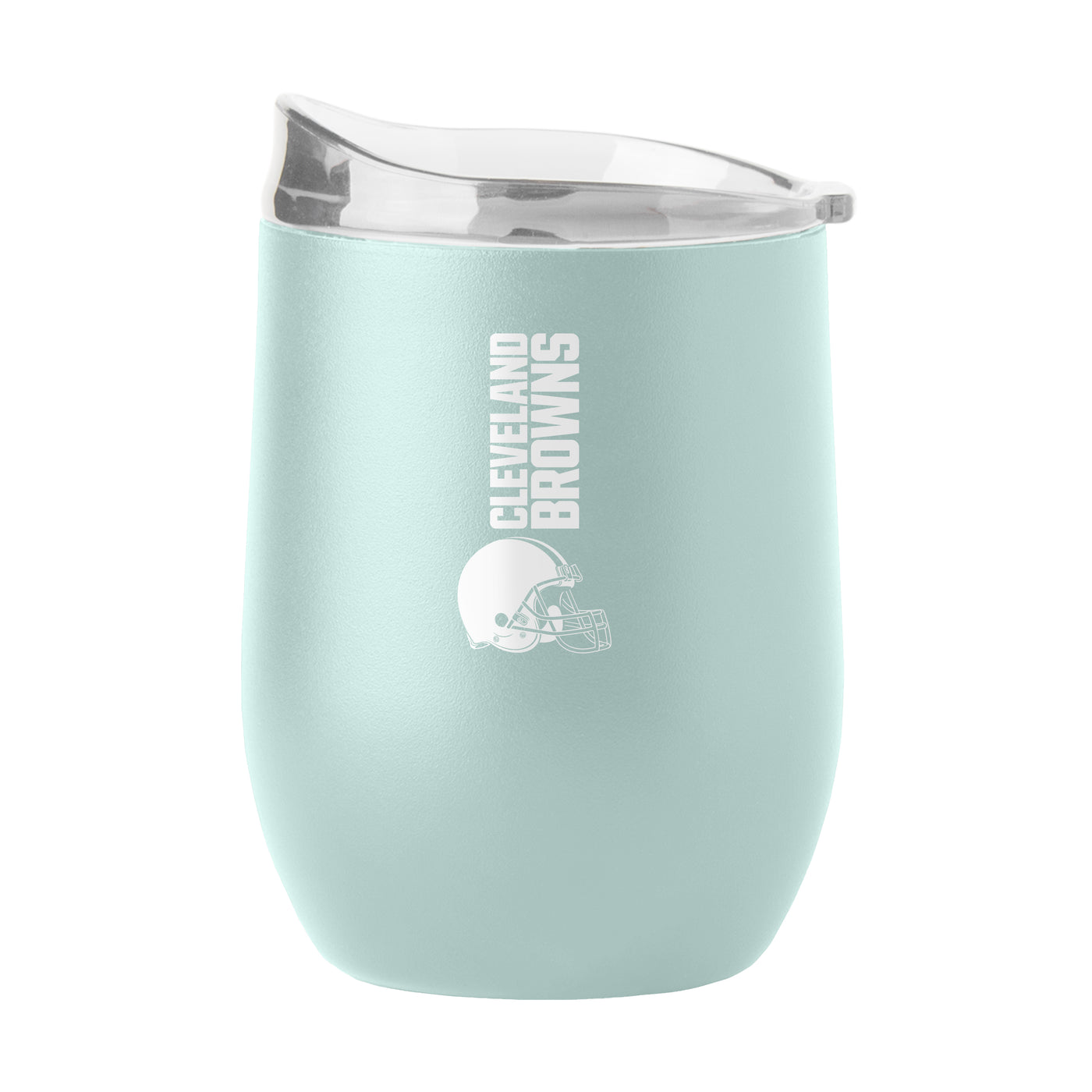 Cleveland Browns 16oz Vertical Powder Coat Curved Beverage