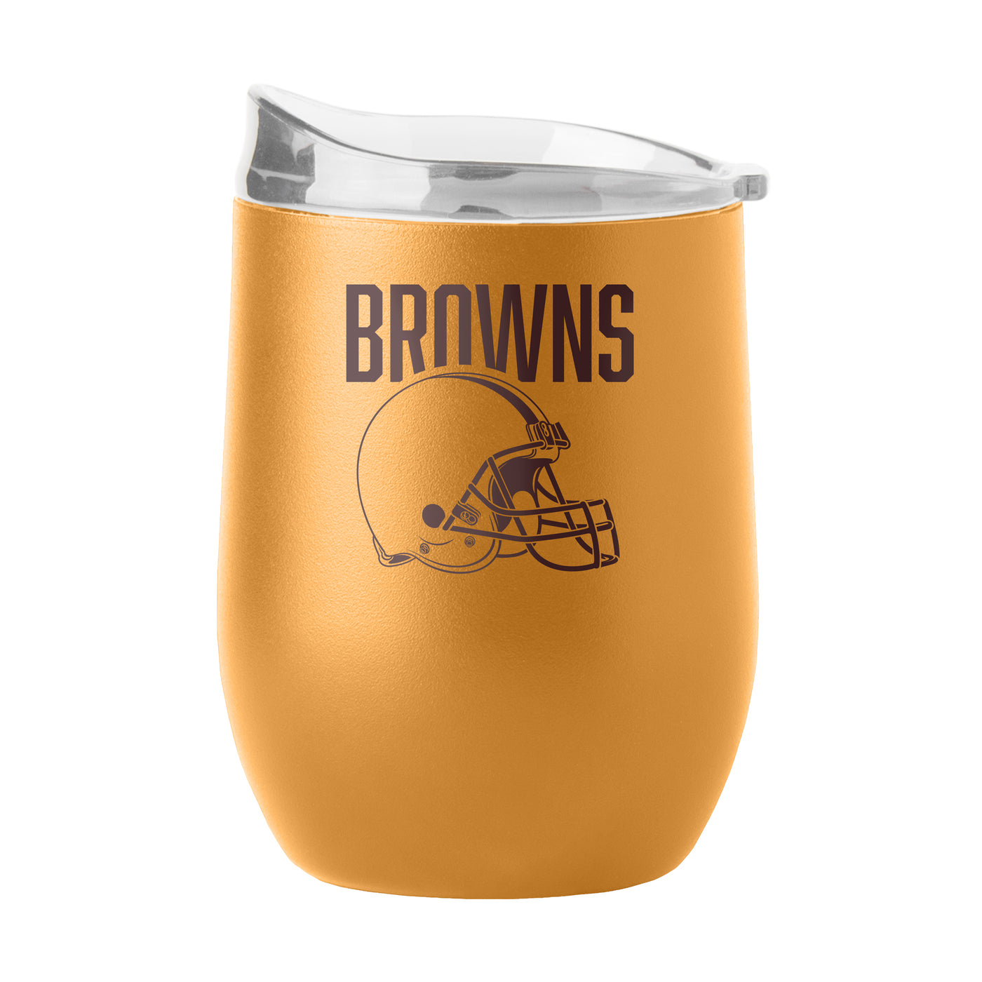 Cleveland Browns 16oz Huddle Powder Coat Curved Beverage
