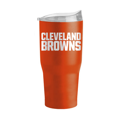 Cleveland Browns 30oz Flipside Powder Coat Tumbler - Logo Brands