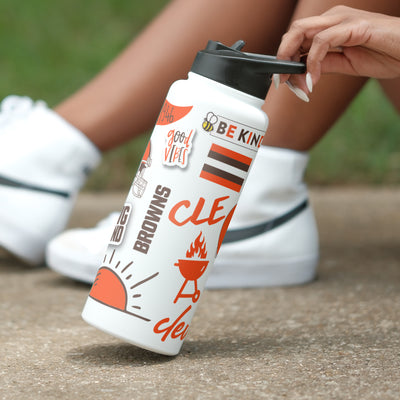 Cleveland Browns 34oz Native Quencher Bottle