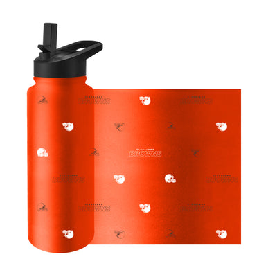 Cleveland Browns 34oz Step And Repeat Quencher Bottle