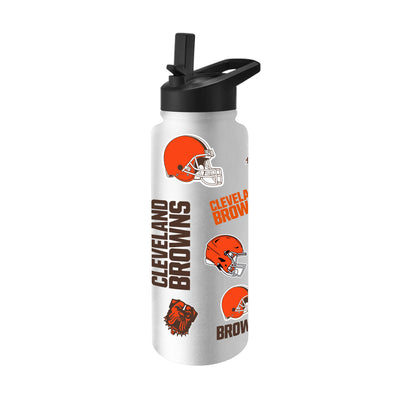 Cleveland Browns 34oz Native Quencher Bottle
