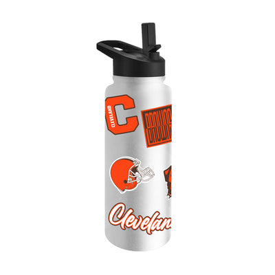 Cleveland Browns Dream Weave 34oz Quencher Bottle