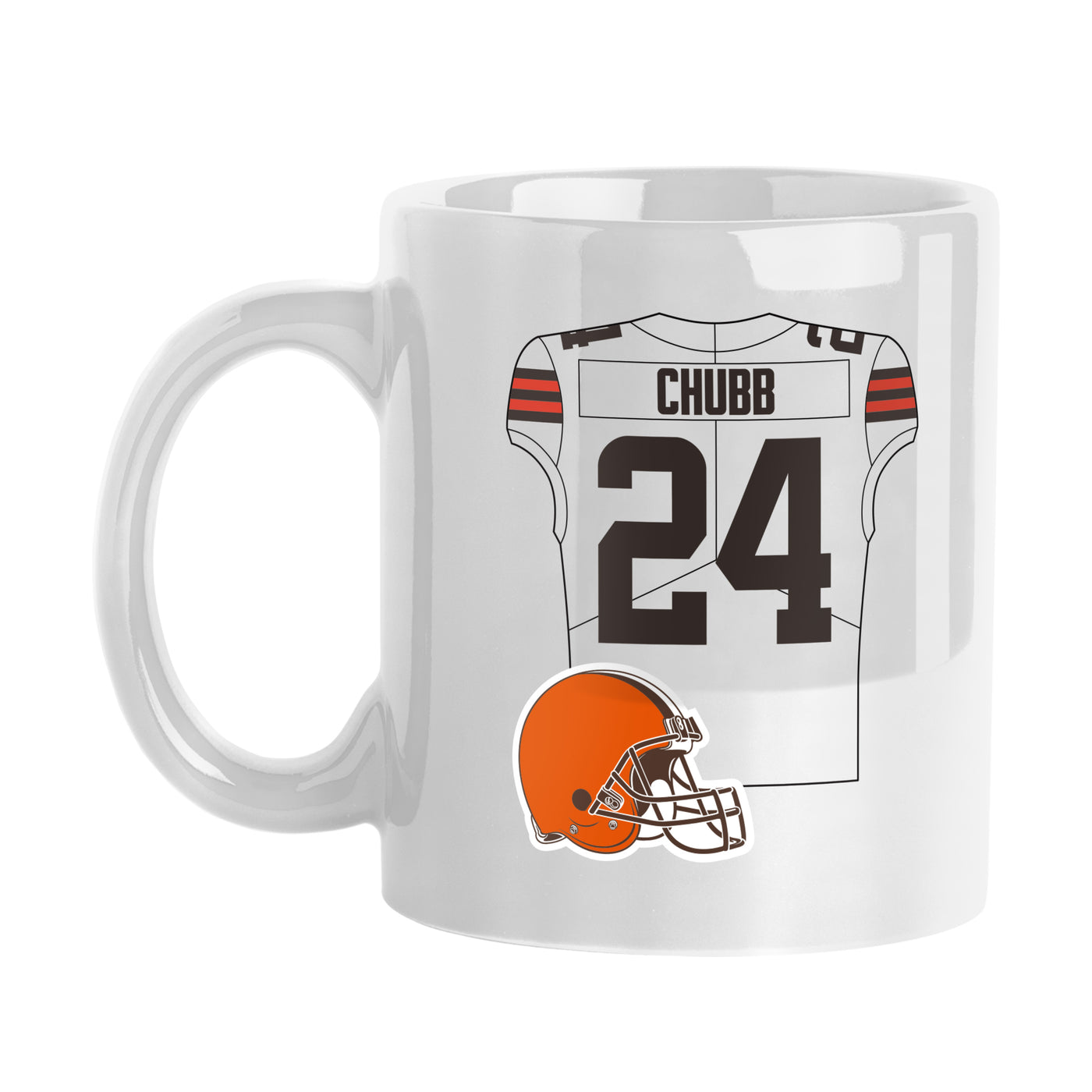 Cleveland Browns Nick Chubb 11oz Sublimated Mug