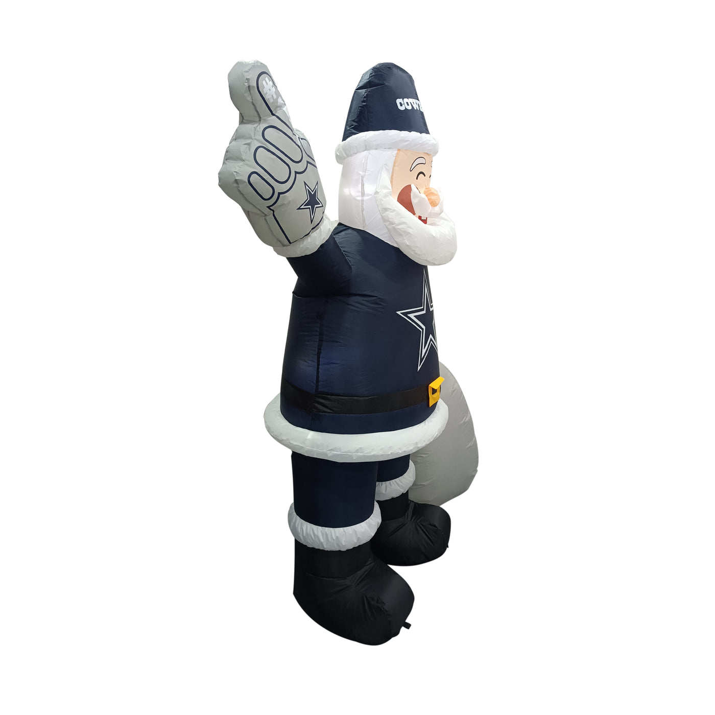 Dallas Cowboys Santa Claus Yard Inflatable - Logo Brands