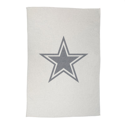 Dallas Cowboys Oversized Logo Sublimated Sweatshirt Blanket