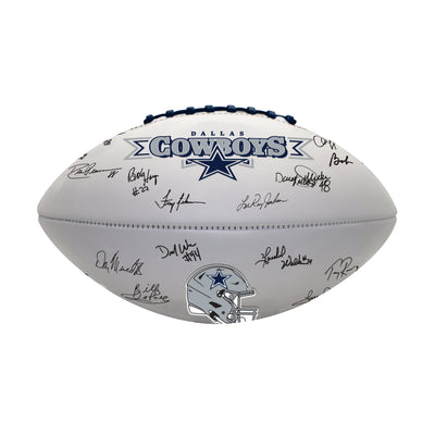 Dallas Cowboys Autograph Signature Football