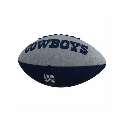 Dallas Cowboys Pinwheel Logo Junior-Size Rubber Football