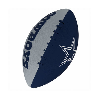 Dallas Cowboys Pinwheel Logo Junior-Size Rubber Football