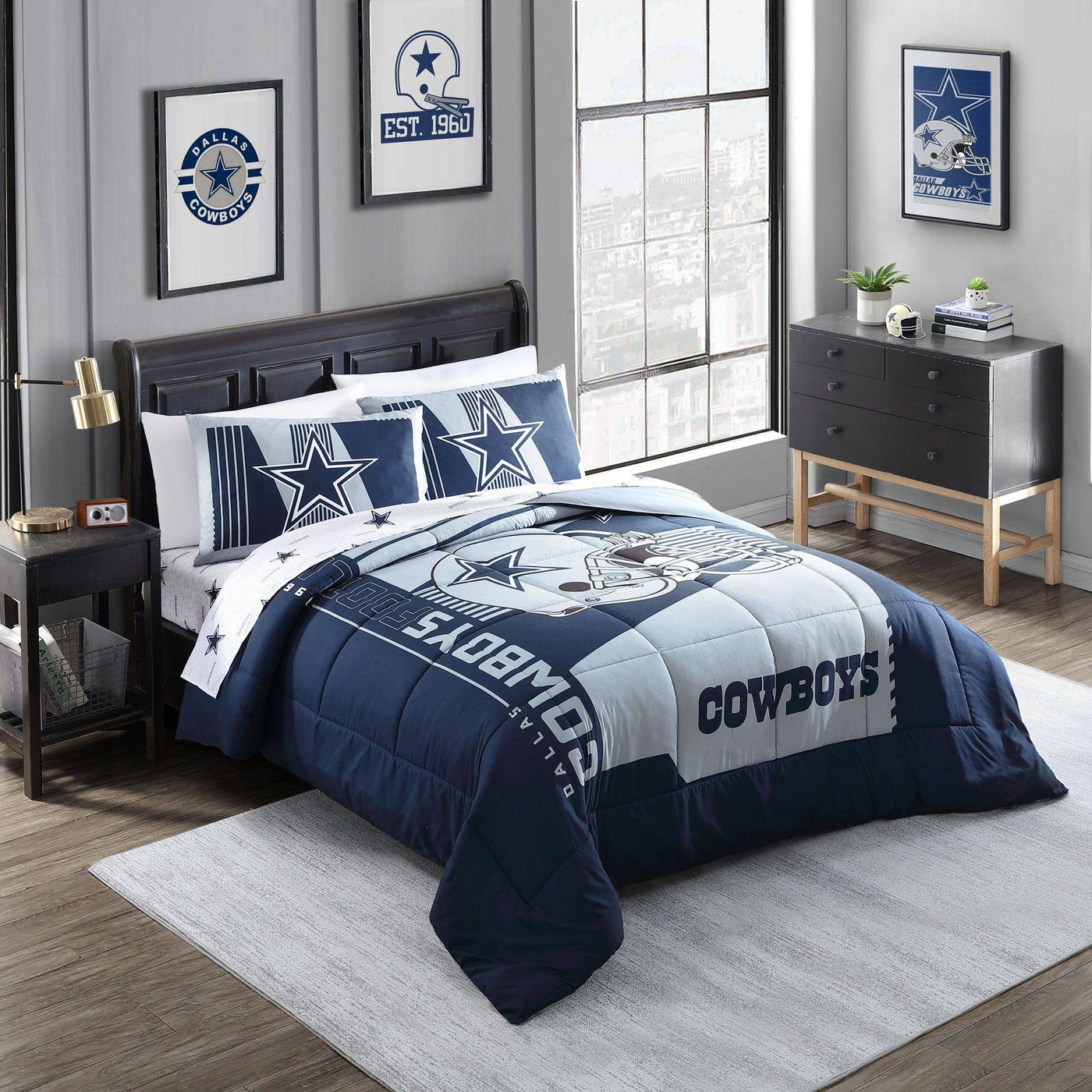 Dallas Cowboys Status Bed In A Bag Full