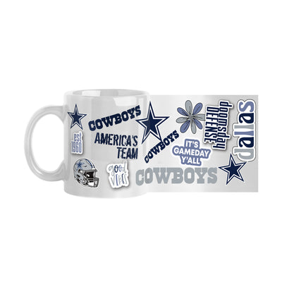 Dallas Cowboys 11oz Native Sublimated Mug