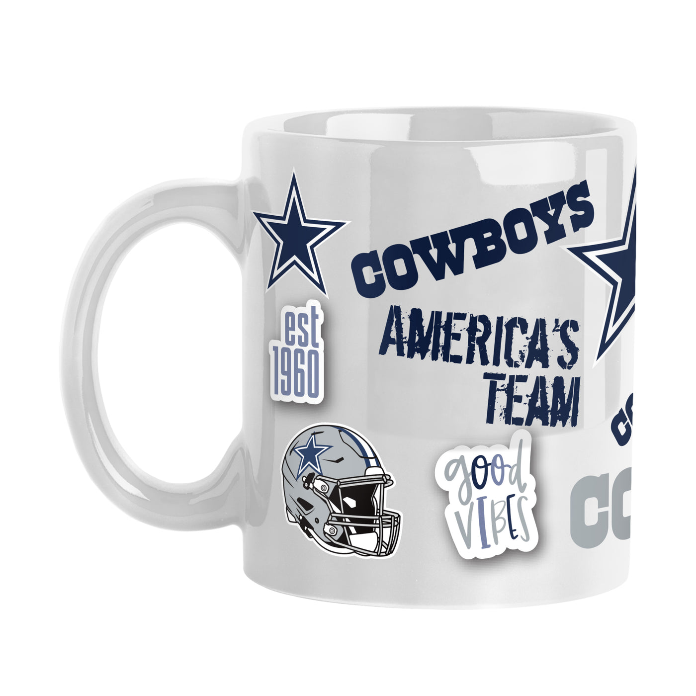 Dallas Cowboys 11oz Native Sublimated Mug