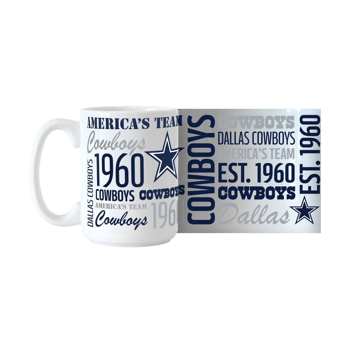 Dallas Cowboys 15oz Spirit Sublimated Mug
