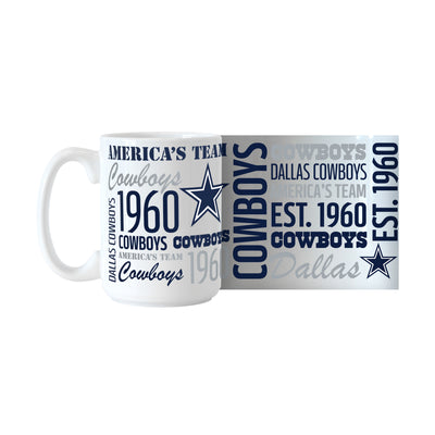 Dallas Cowboys 15oz Spirit Sublimated Mug