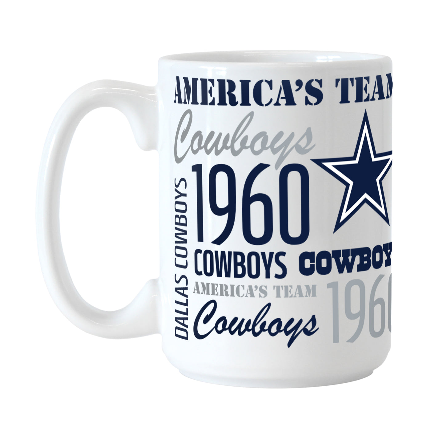 Dallas Cowboys 15oz Spirit Sublimated Mug