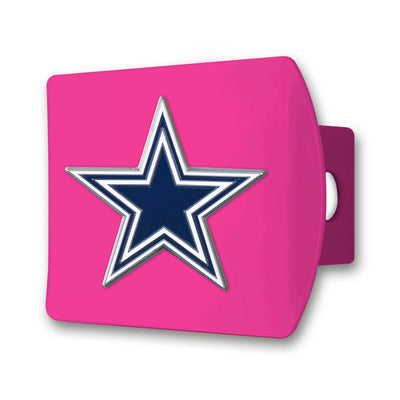 NFL - Dallas Cowboys Color on Pink Hitch Cover