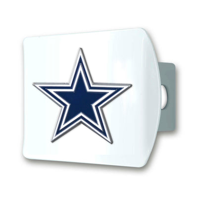 NFL - Dallas Cowboys Color on White Hitch Cover