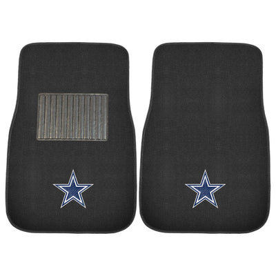 NFL - Dallas Cowboys 2-pc Embroidered Car Mat Set