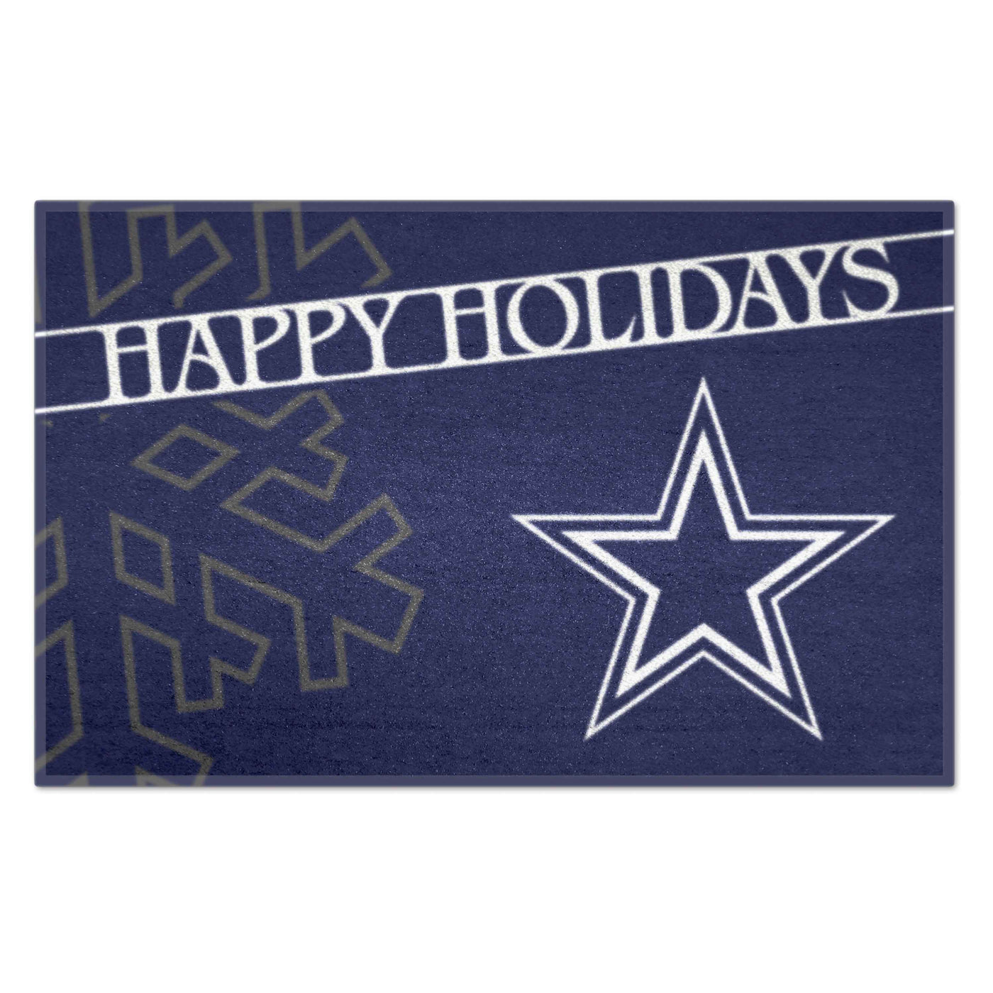 NFL - Dallas Cowboys Starter Mat - Happy Holidays