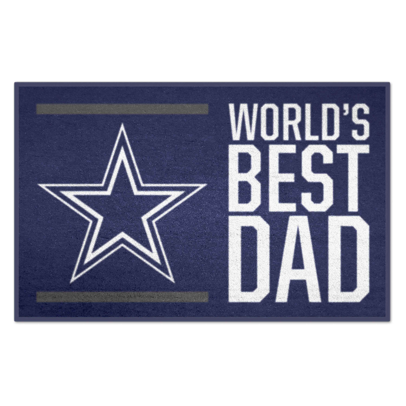 NFL - Dallas Cowboys Starter Mat - World's Best Dad