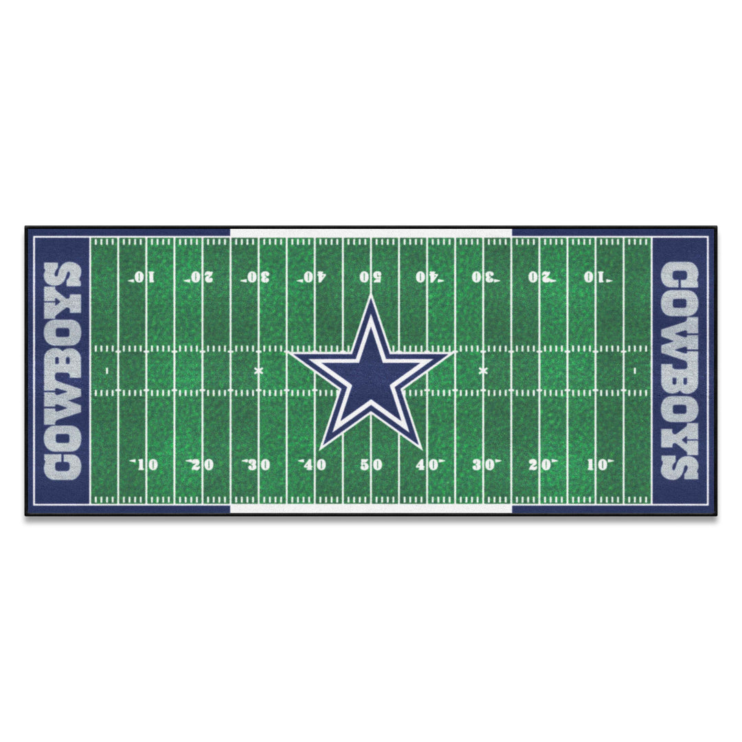 NFL - Dallas Cowboys Football Field Runner | Logo Brands