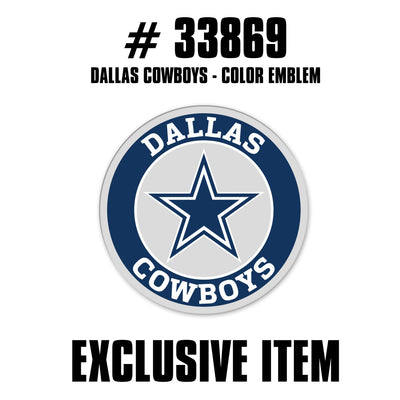 TRINITY NFL - Dallas Cowboys Color Emblem