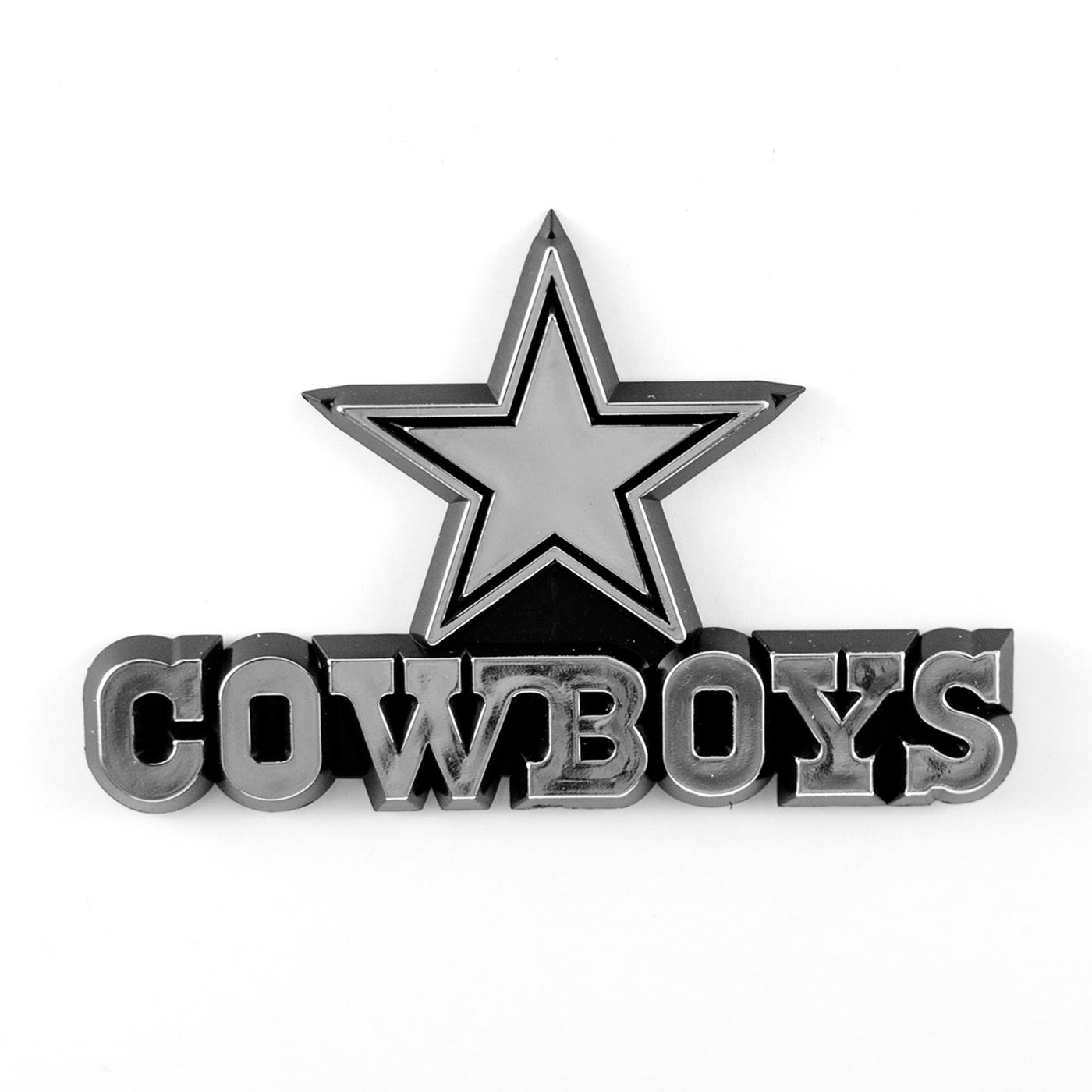 NFL - Dallas Cowboys Plastic Chrome Emblem