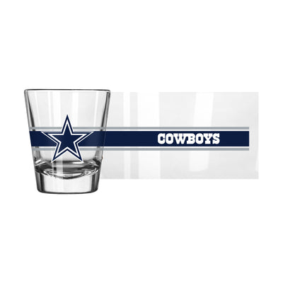 Dallas Cowboys 2oz Stripe Shot Glass