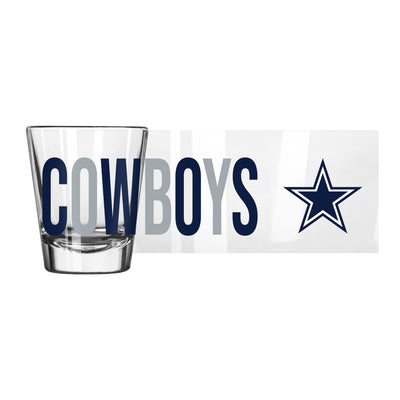 Dallas Cowboys 2oz Overtime Shot Glass