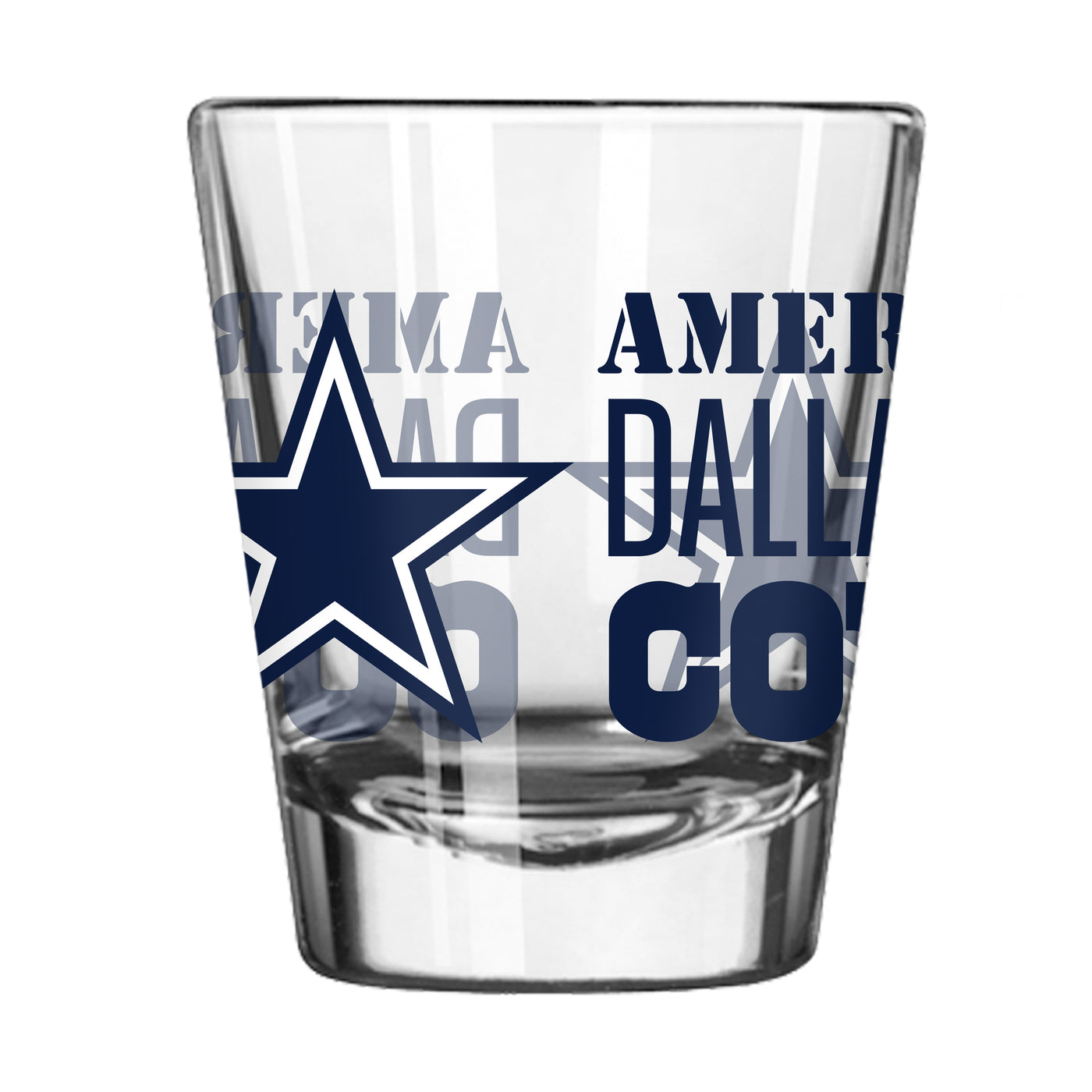 Dallas Cowboys 2oz Spirit Shot Glass