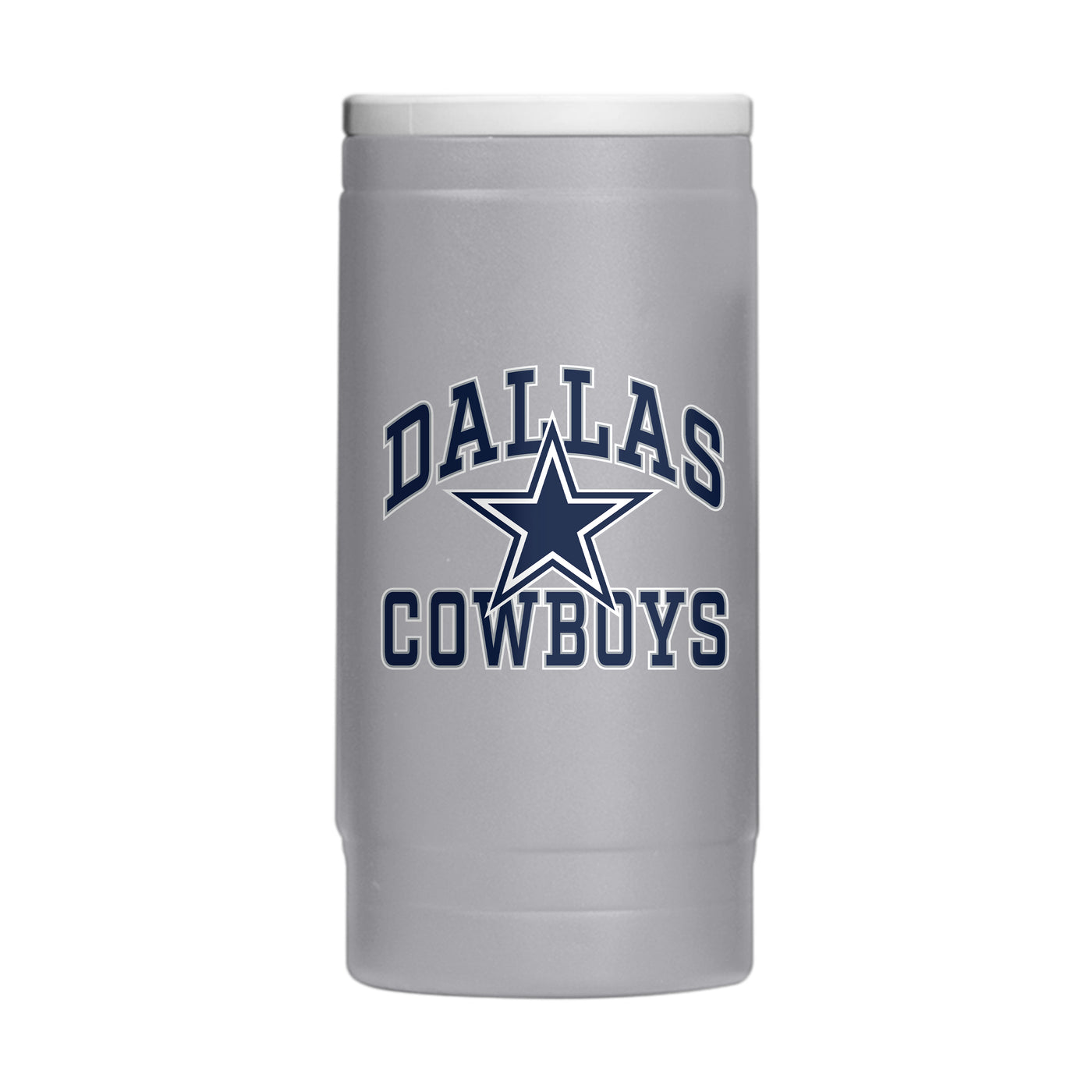 Dallas Cowboys 12oz Athletic Powdercoat SlimCan Coolie