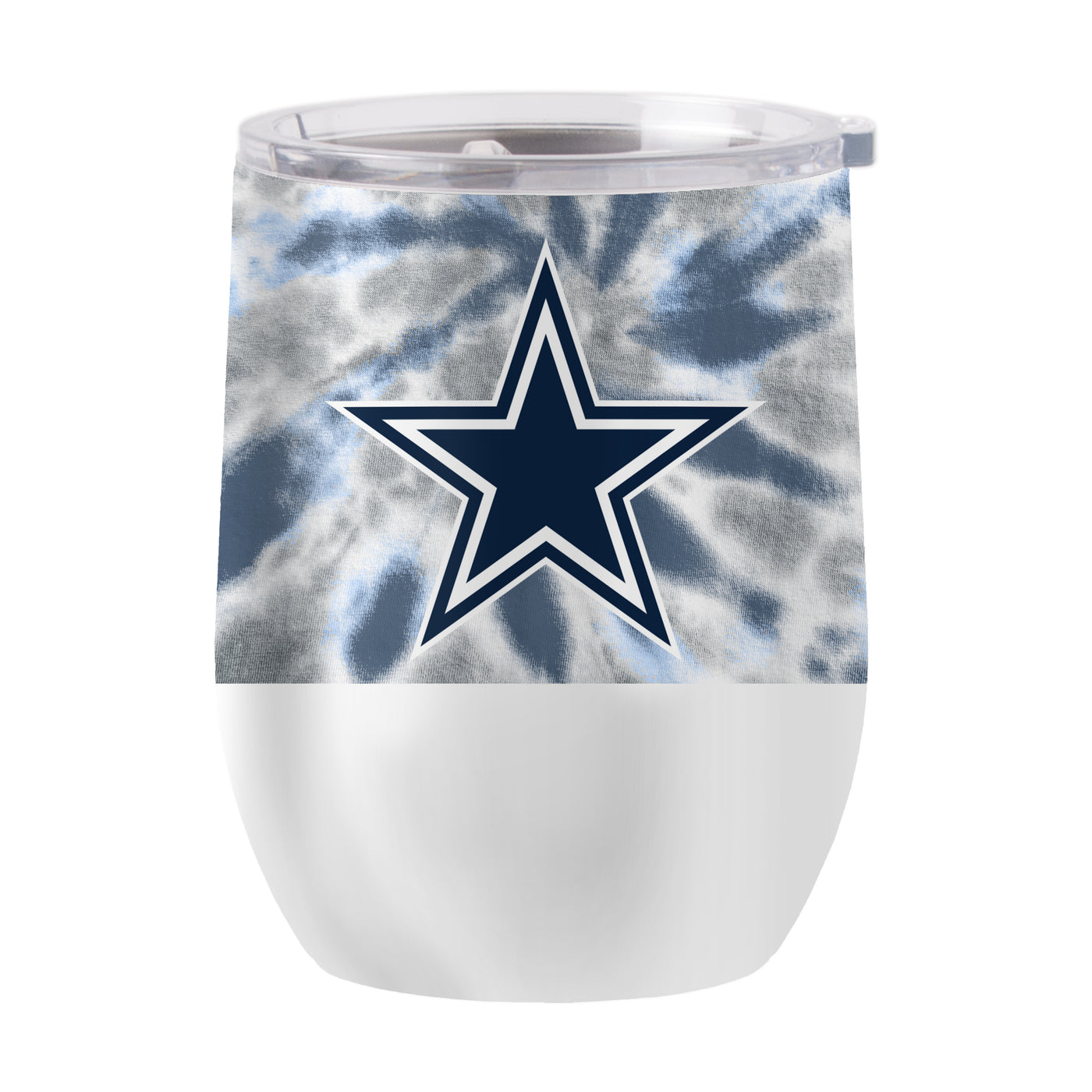 Dallas Cowboys 16oz Tie Dye Stainless Curved Beverage