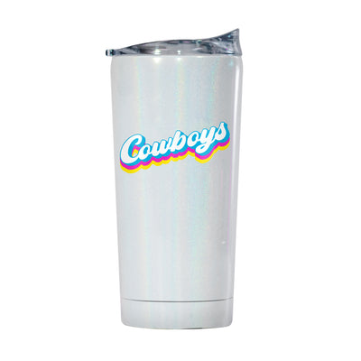 Dallas Cowboys 20oz Shadow Iridescent Tumbler - Logo Brands