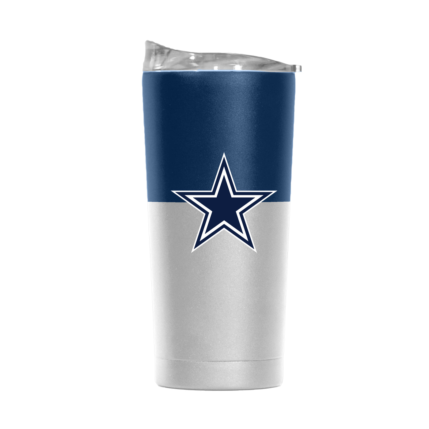 Dallas Cowboys 20oz Colorblock White Powder Coat Tumbler