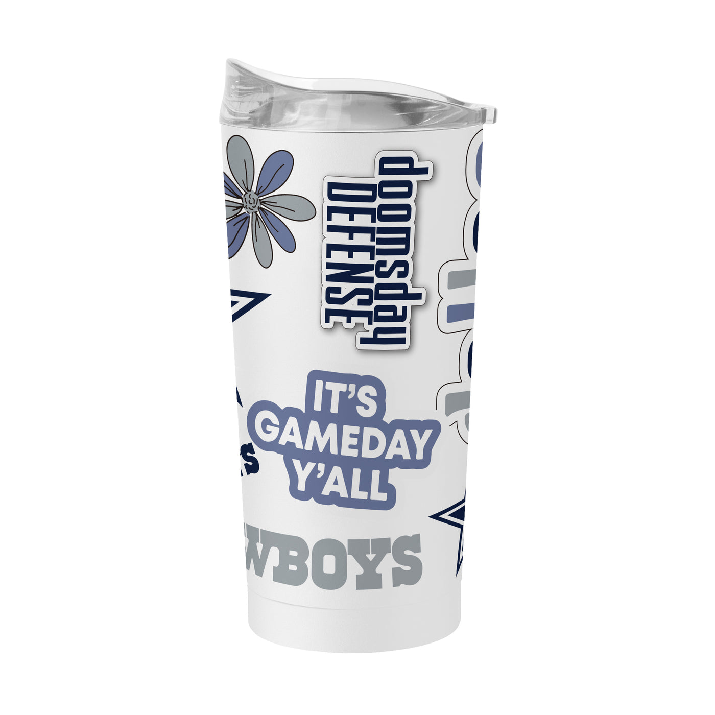 Dallas Cowboys 20oz Native Powder Coat Tumbler